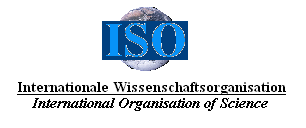 Weltkugel und ISO Schriftzug - das Logo der ISO.